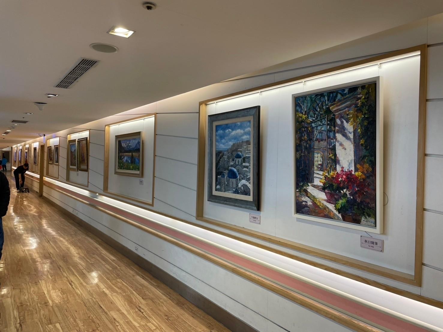 筆觸的世界景物繪畫展