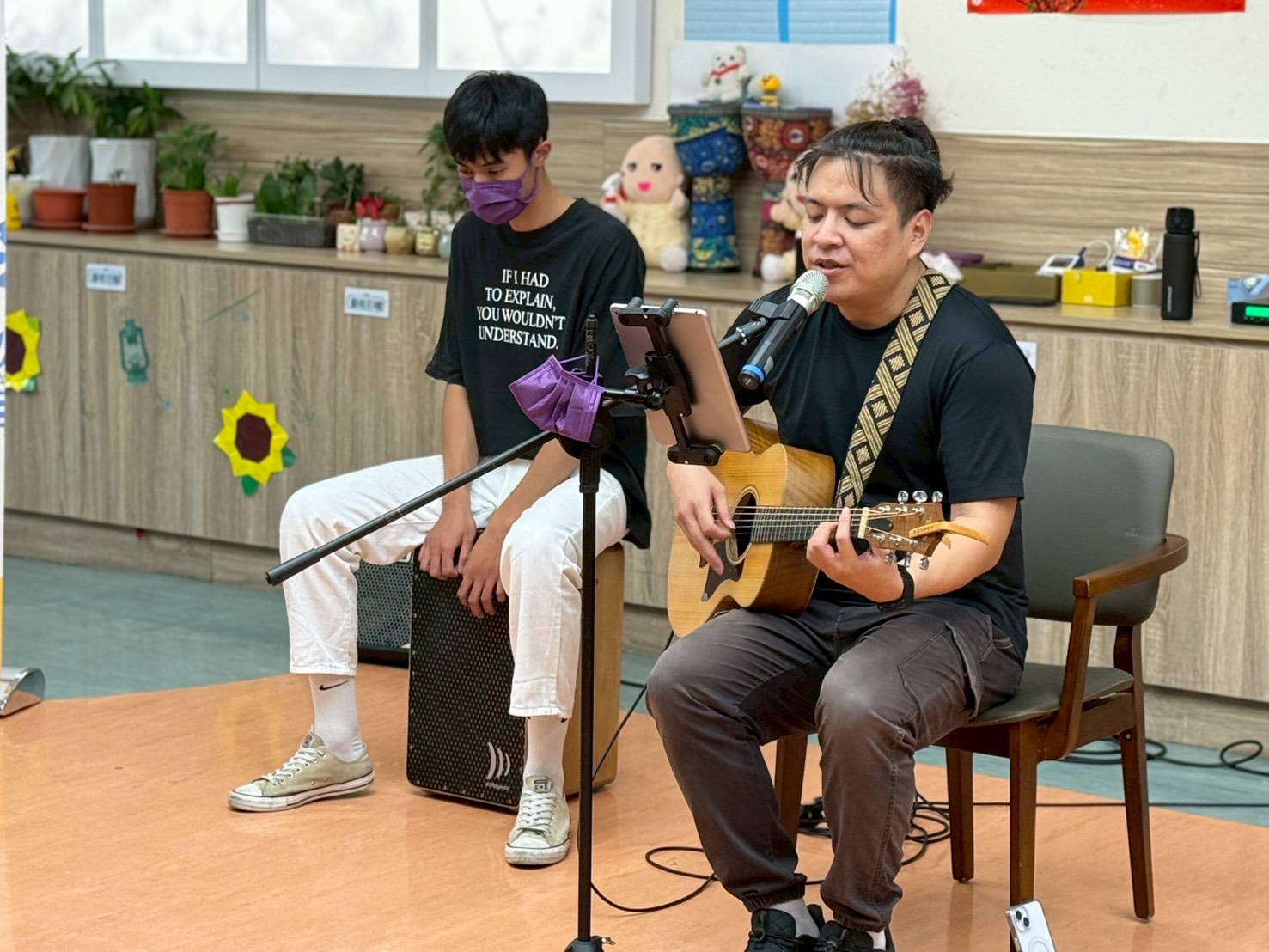 「用音樂傳遞感動，讓生活充滿美好」榮總日照中心音樂關懷表演活動